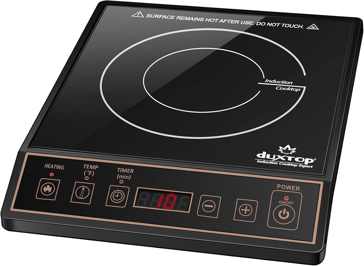 Induction Cooktop Portable - 1800W Portable Induction Cooktop Countertop Burner,