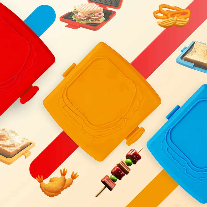 3pack Food Grade Sandwich Toas - Toaster recension och pris