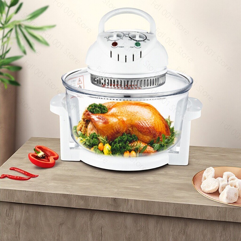 Glass Air fryer Light wave fur - Air Fryer recension och pris