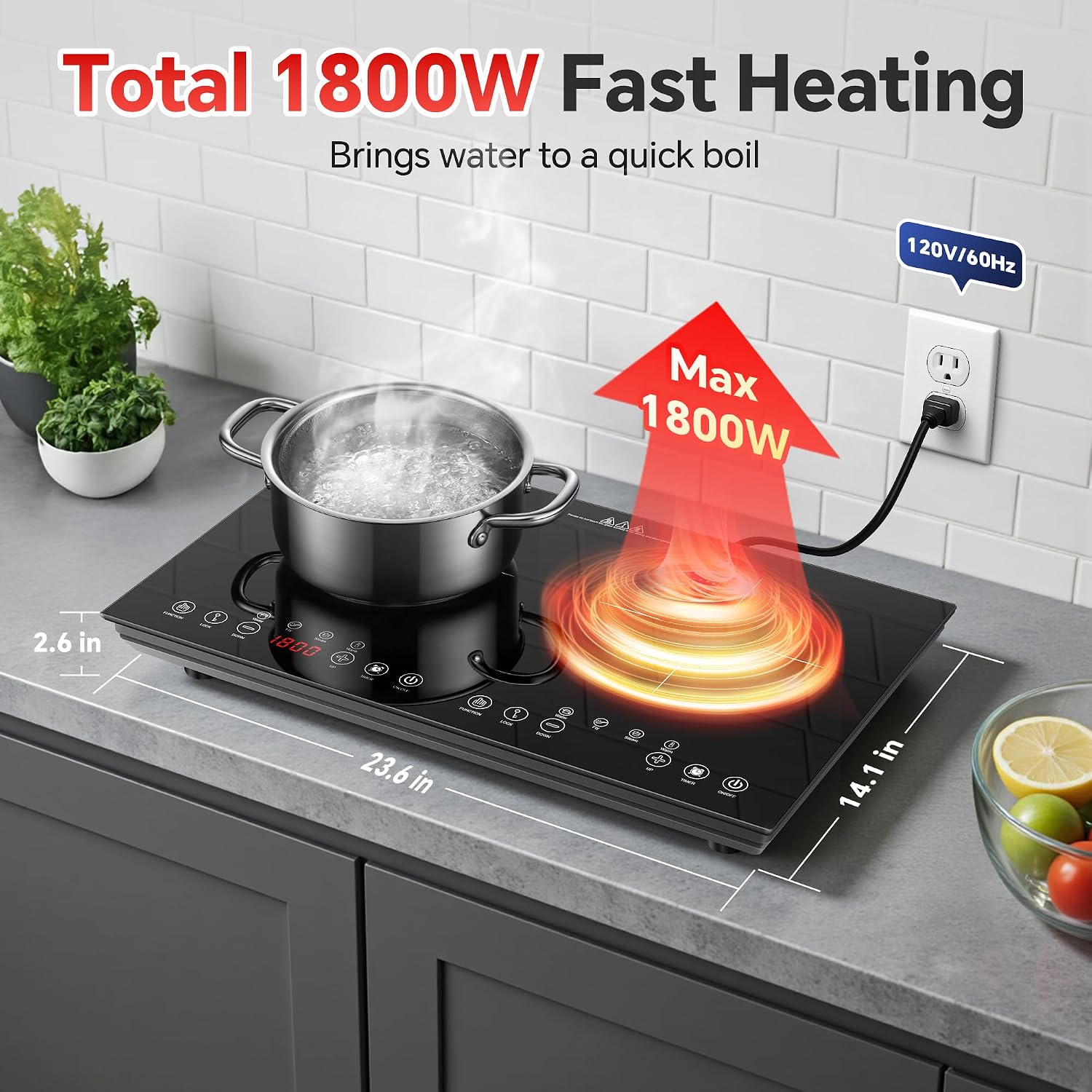 Portable Induction Cooktop 2 B - Induction Cooktop Portable recension och pris