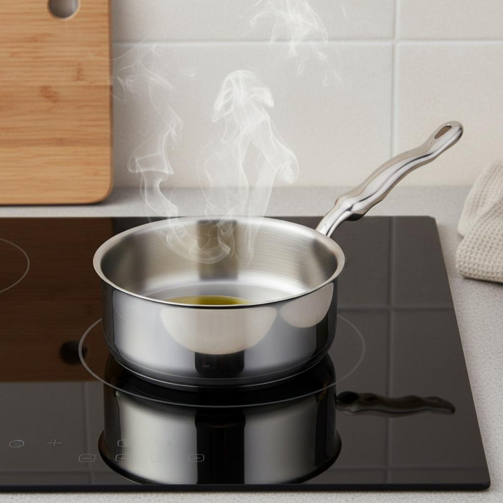 Small Stir Fry Pan Long-Lastin - Induction Cooker recension och pris