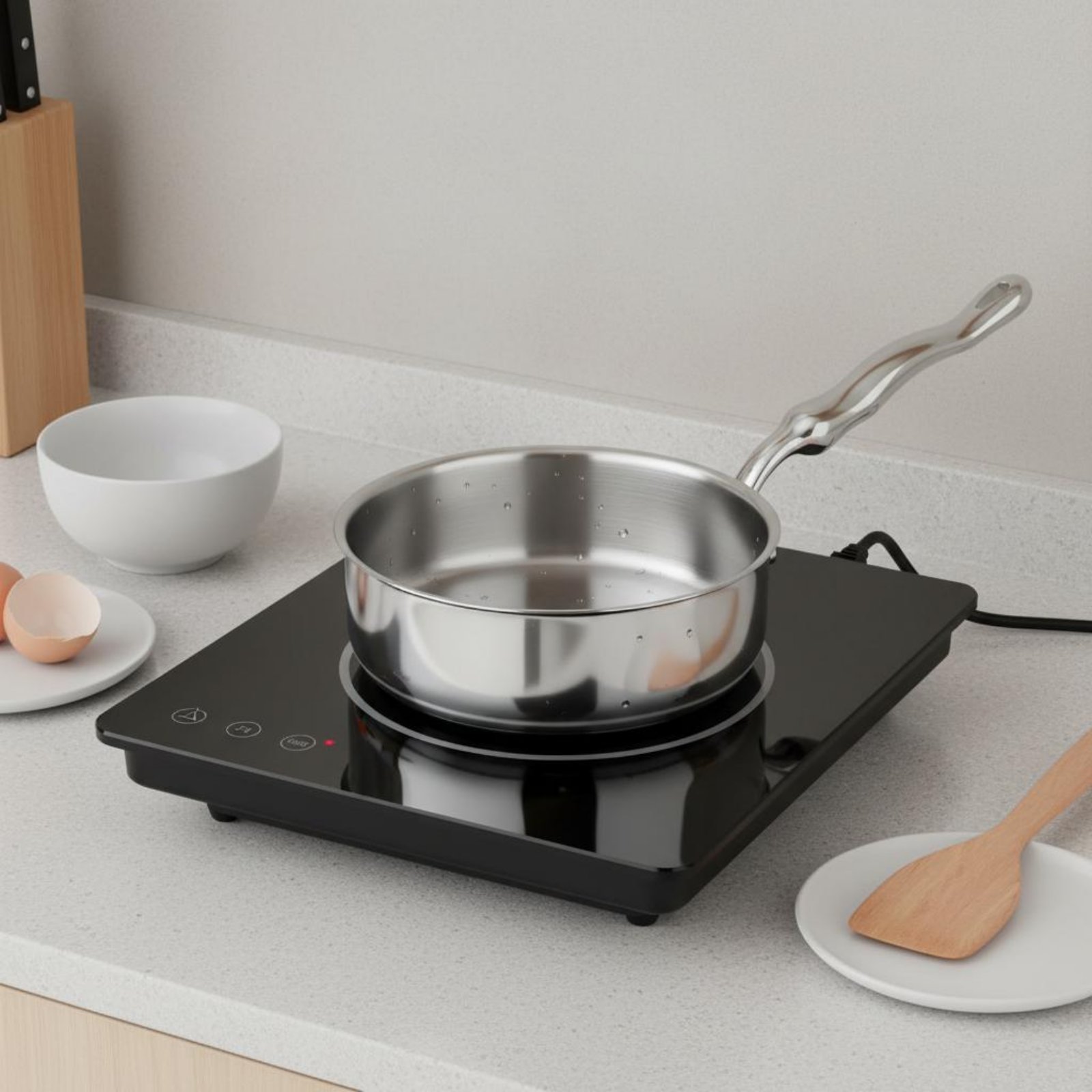 Small Stir Fry Pan Long-Lastin - Induction Cooker recension och pris