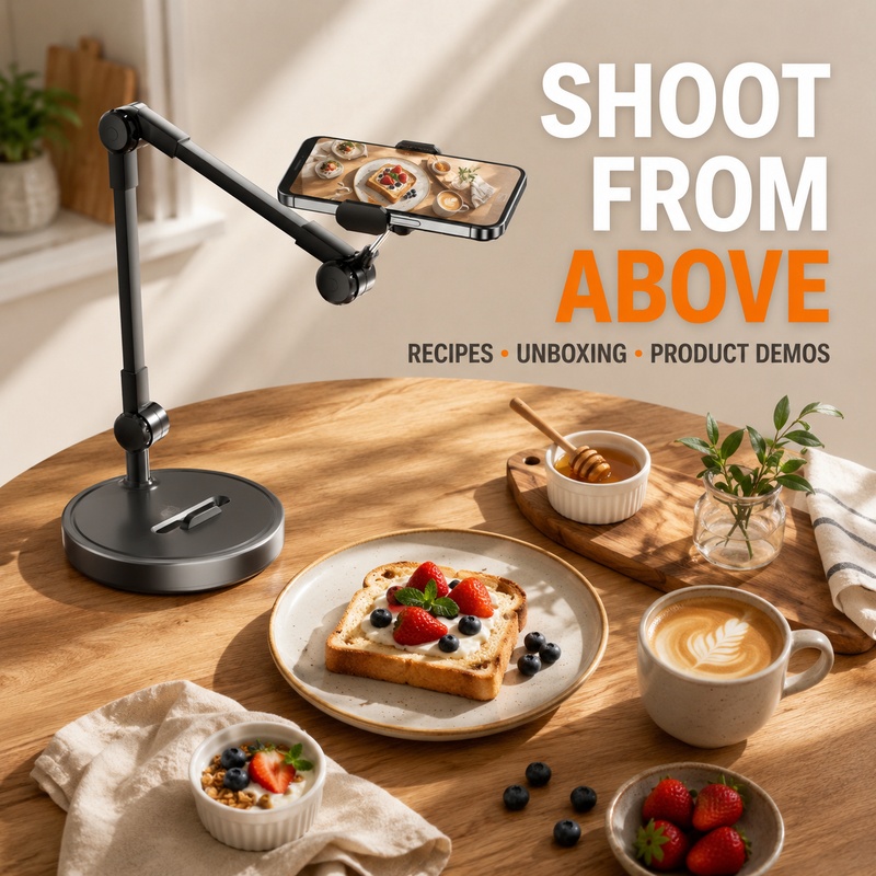 Overhead Phone Stand Desktop T - Kitchen Appliances Video recension och pris