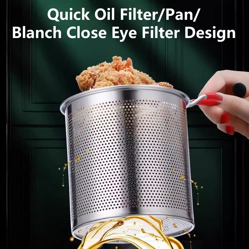 304 Stainless Steel Deep Fryer - Induction Cooker recension och pris
