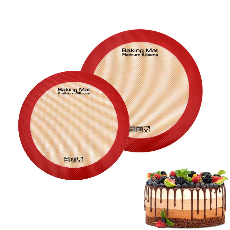 Round Silicone Baking Mat,Non- - Air Fryer recension och pris