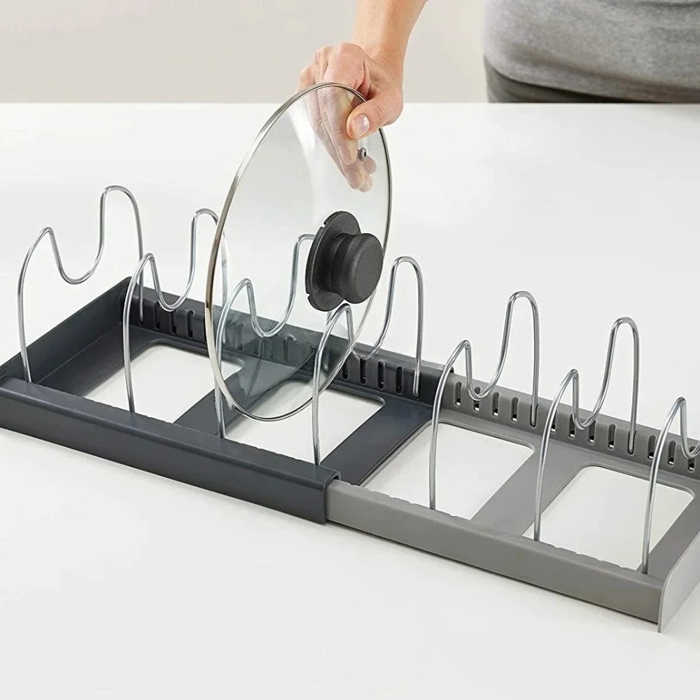 2026 7-Grid Retractable Pot Ra - Kitchen Appliances Cabinet recension och pris