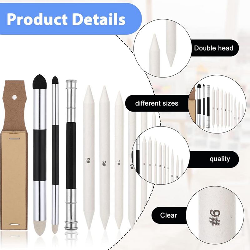 13PCS Blending Stump, Art Blen - Blender recension och pris