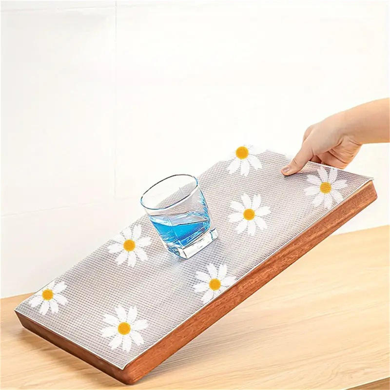 1 Roll Daisy Shelf Liner For K - Kitchen Appliances Cabinet recension och pris